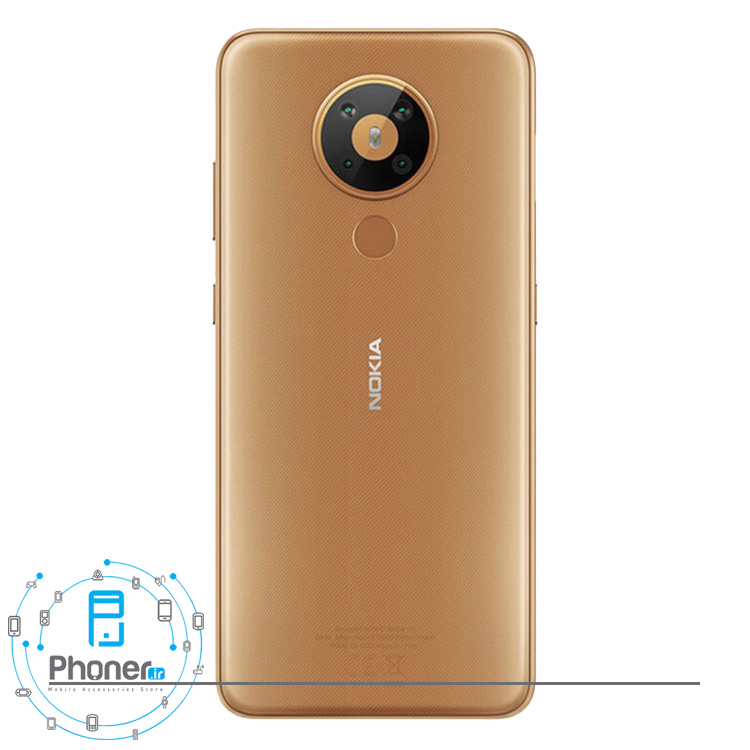 قاب پشتی گوشی موبایل TA-1234 Nokia 5.3 رنگ طلایی