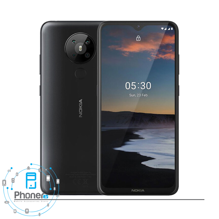 رنگ خاکستری گوشی موبایل TA-1234 Nokia 5.3