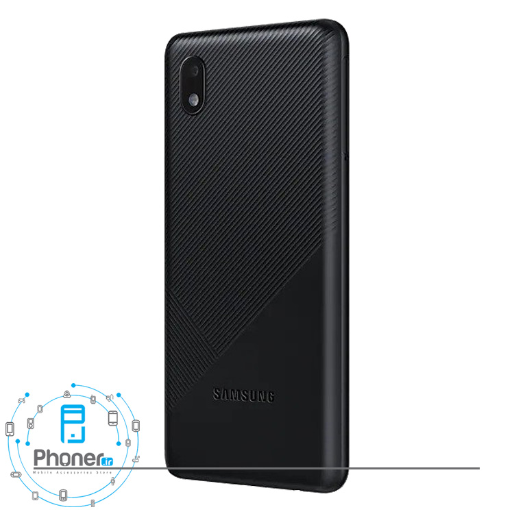 نمای کناری گوشی موبایل Samsung SM-A013G/DS Galaxy A01 Core رنگ مشکی