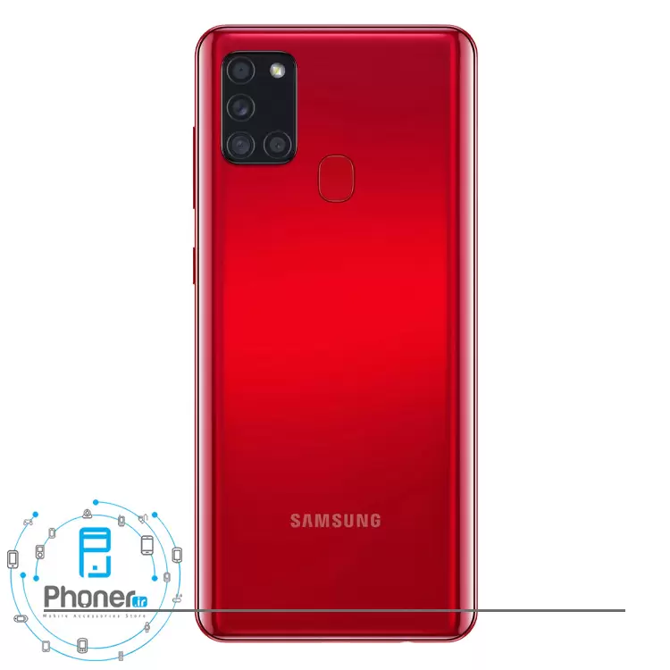 قاب پشتی گوشی موبایل Samsung SM-A217F/DS Galaxy A21s رنگ قرمز