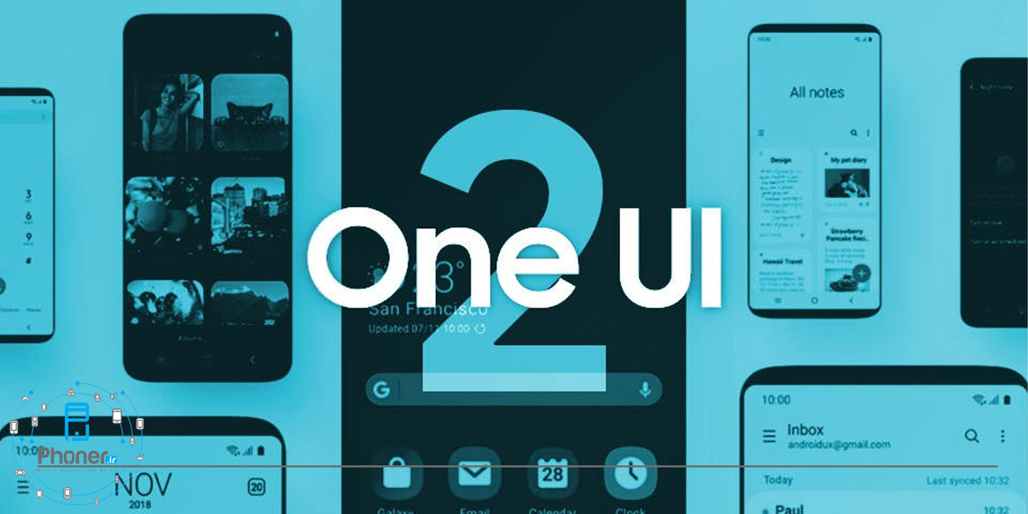 رابط کاربری One UI در گوشی موبایل Samsung SM-A217F/DS Galaxy A21s