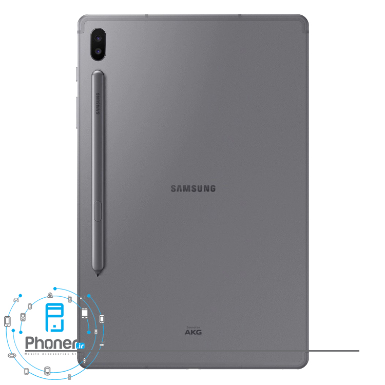 قاب پشتی تبلت SM-T865 Galaxy Tab S6 سامسونگ رنگ خاکستری