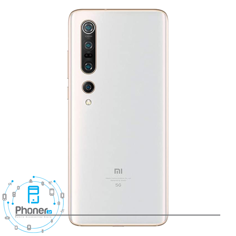 قاب پشتی گوشی موبایل Xiaomi Mi 10 Pro 5G رنگ سفید