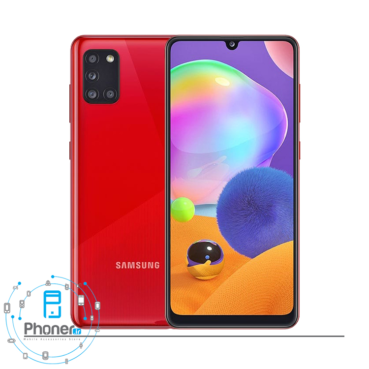 رنگ قرمز گوشی موبایل Samsung SM-A315F/DS Galaxy A31