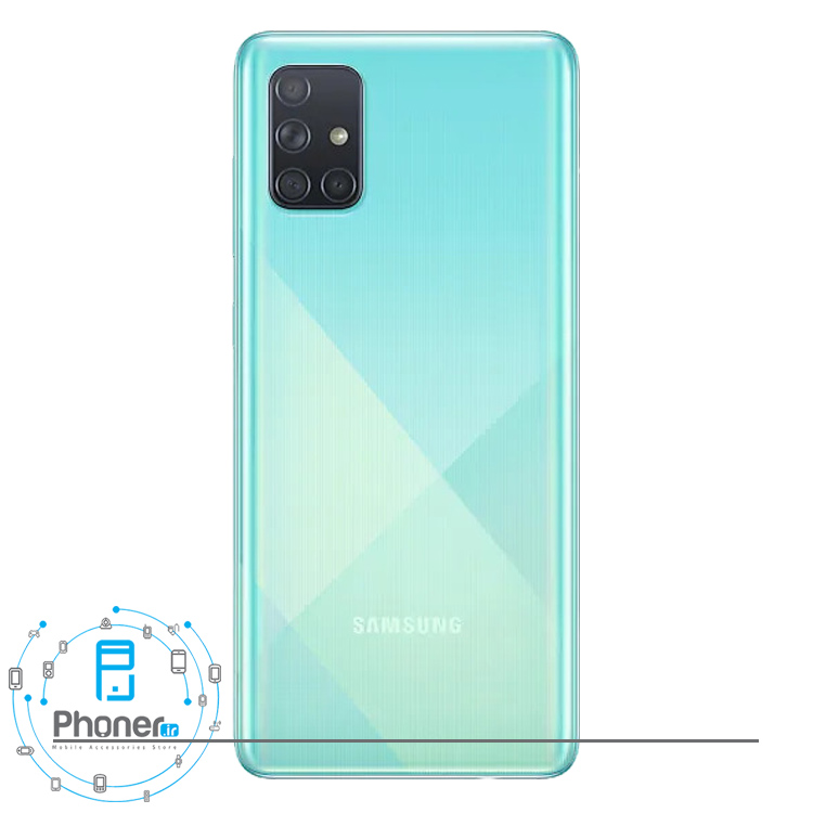 قاب پشتی گوشی موبایل Samsung SM-A715F/DS Galaxy A71 رنگ آبی