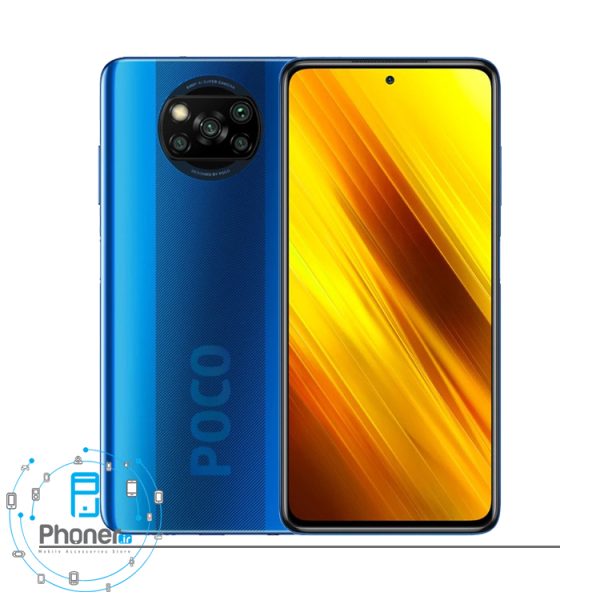 رنگ آبی گوشی موبایل Xiaomi Poco X3