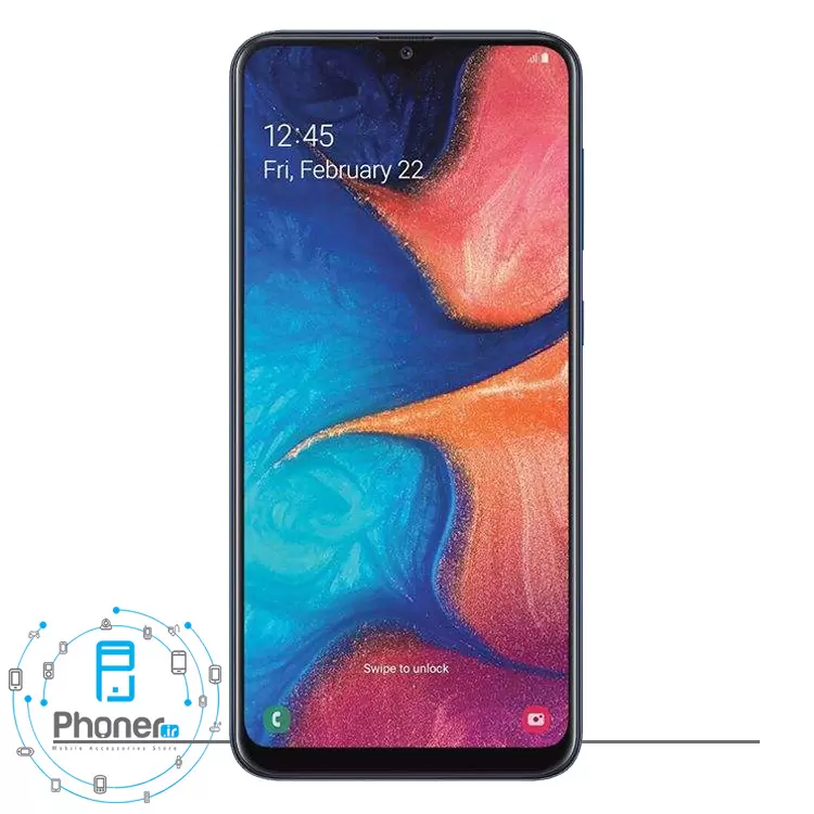 صفحه نمایش گوشی موبایل Samsung SM-A205F/DS Galaxy A20 رنگ مشکی
