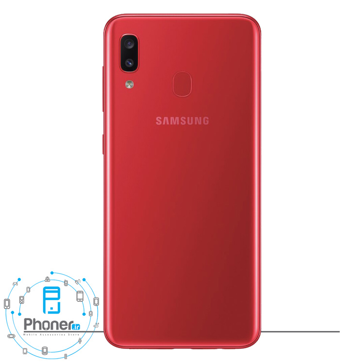 قاب پشتی گوشی موبایل Samsung SM-A205F/DS Galaxy A20 رنگ قرمز