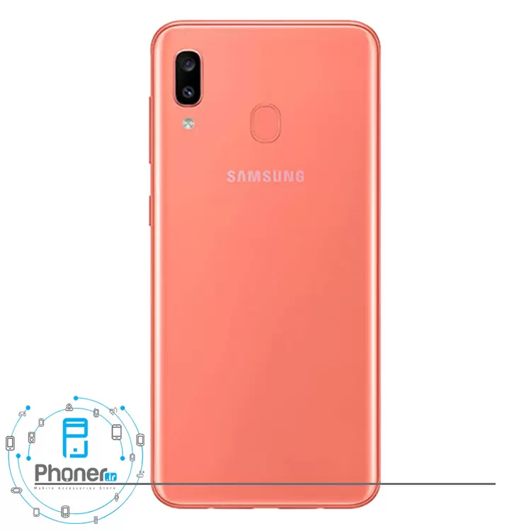 قاب پشتی گوشی موبایل Samsung SM-A205F/DS Galaxy A20 رنگ نارنجی
