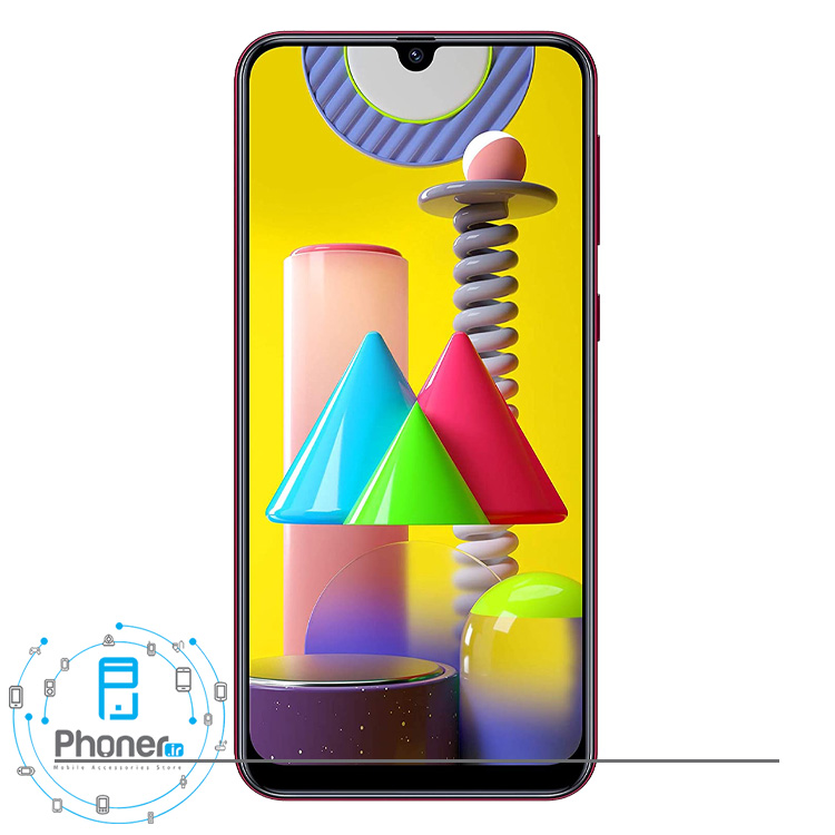 صفحه نمایش گوشی موبایل Samsung SM-M315F/DSN Galaxy M31 رنگ قرمز