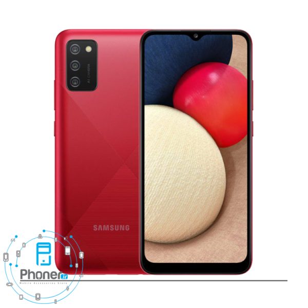 رنگ قرمز گوشی موبایل Samsung SM-A025F/DS Galaxy A02s