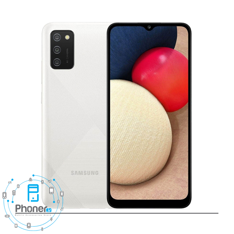 رنگ سفید گوشی موبایل Samsung SM-A025F/DS Galaxy A02s