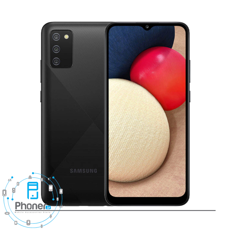 رنگ مشکی گوشی موبایل Samsung SM-A025F/DS Galaxy A02s
