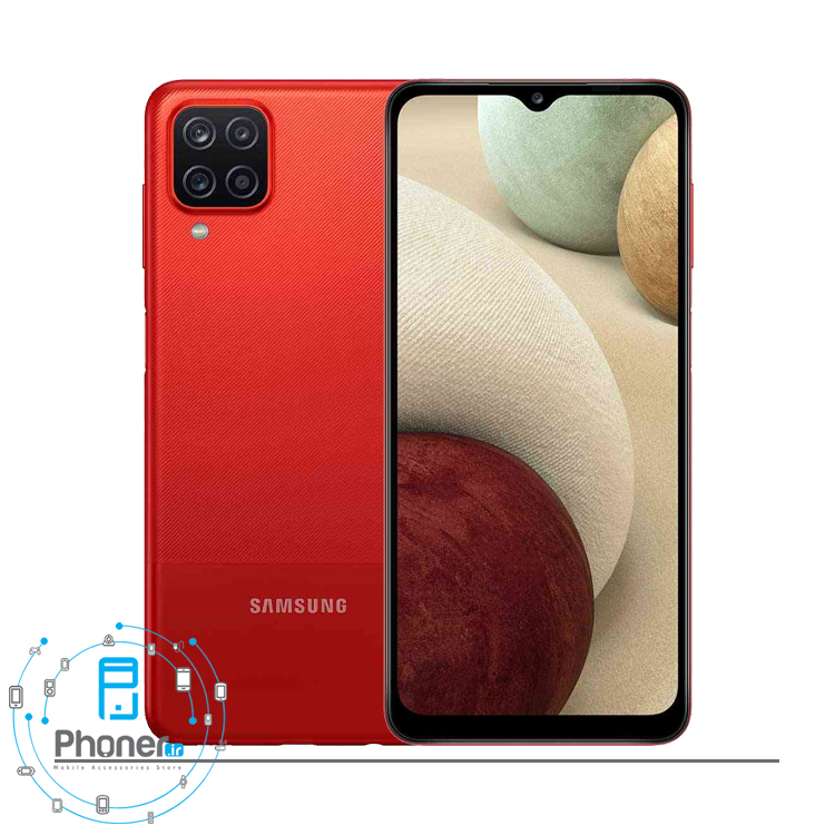 رنگ قرمز گوشی موبایل Samsung SM-A125 Galaxy A12