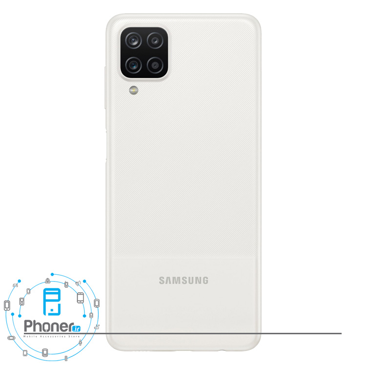 قاب پشتی گوشی موبایل Samsung SM-A125 Galaxy A12 رنگ سفید