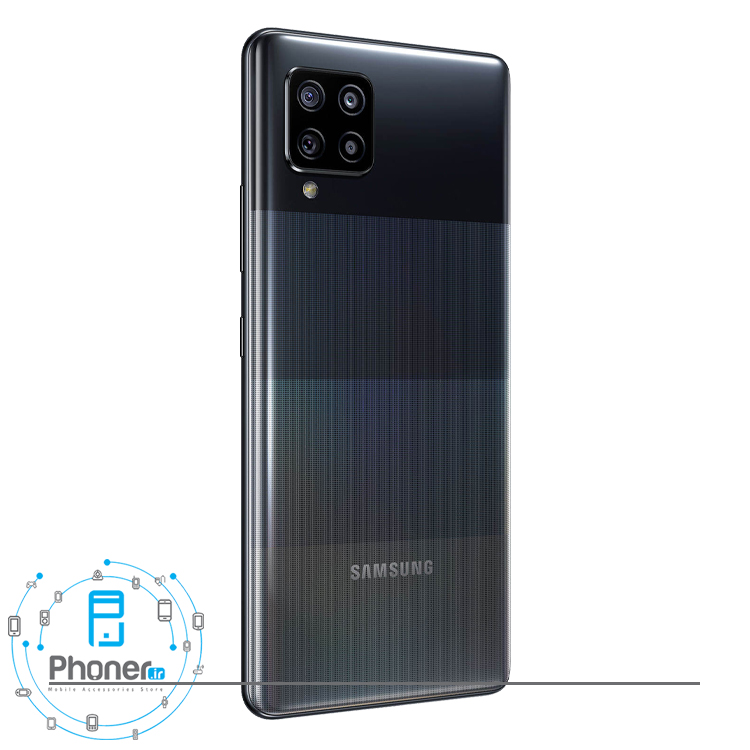 نمای کناری قاب پشتی گوشی موبایل Samsung SM-A426 Galaxy A42 5G رنگ مشکی