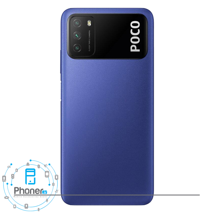 قاب پشتی گوشی موبایل Xiaomi Poco M3 رنگ آبی