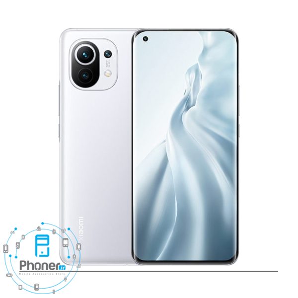 رنگ سفید گوشی موبایل Xiaomi Mi 11