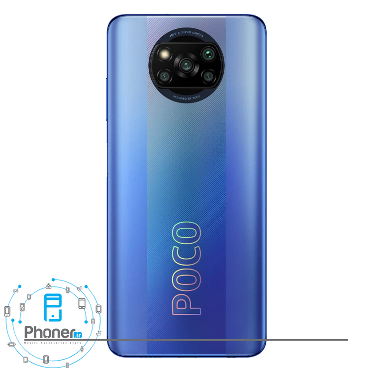 قاب پشتی گوشی موبایل Xiaomi Poco X3 Pro در رنگ آبی