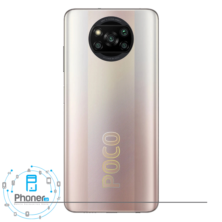 قاب پشتی گوشی موبایل Xiaomi Poco X3 Pro در رنگ برنزی