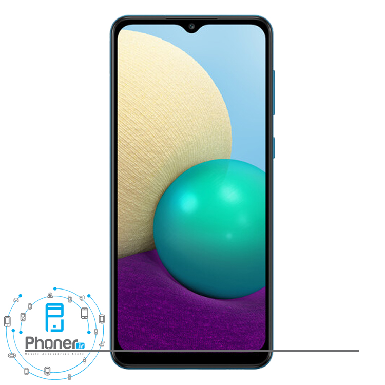 صفحه نمایش گوشی موبایل Samsung SM-A022F/DS Galaxy A02 در رنگ آبی