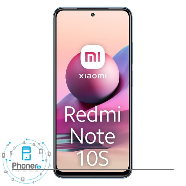 صفحه نمایش گوشی موبایل Xiaomi Redmi Note 10S رنگ آبی