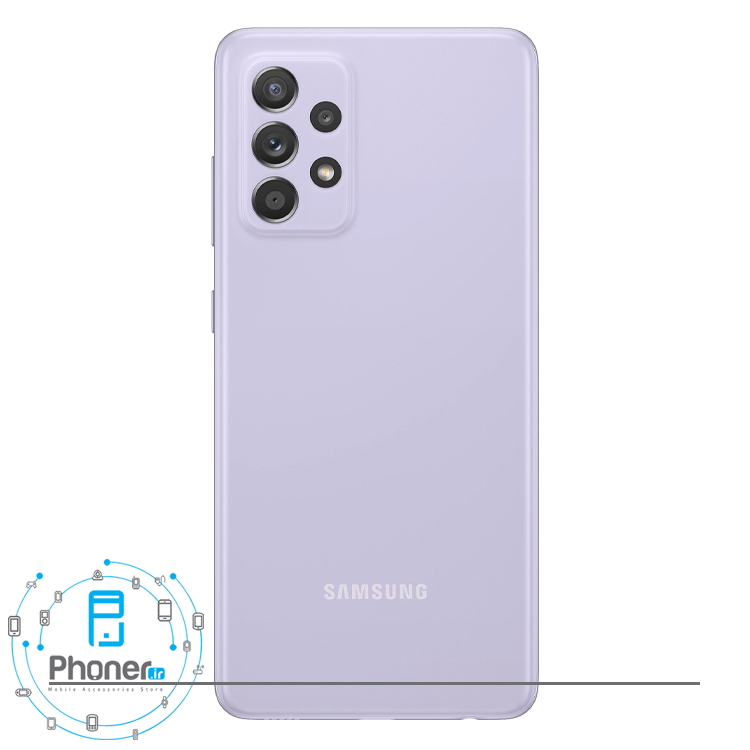 قاب پشتی گوشی موبایل Samsung SM-A525F/DS Galaxy A52 در رنگ بنفش