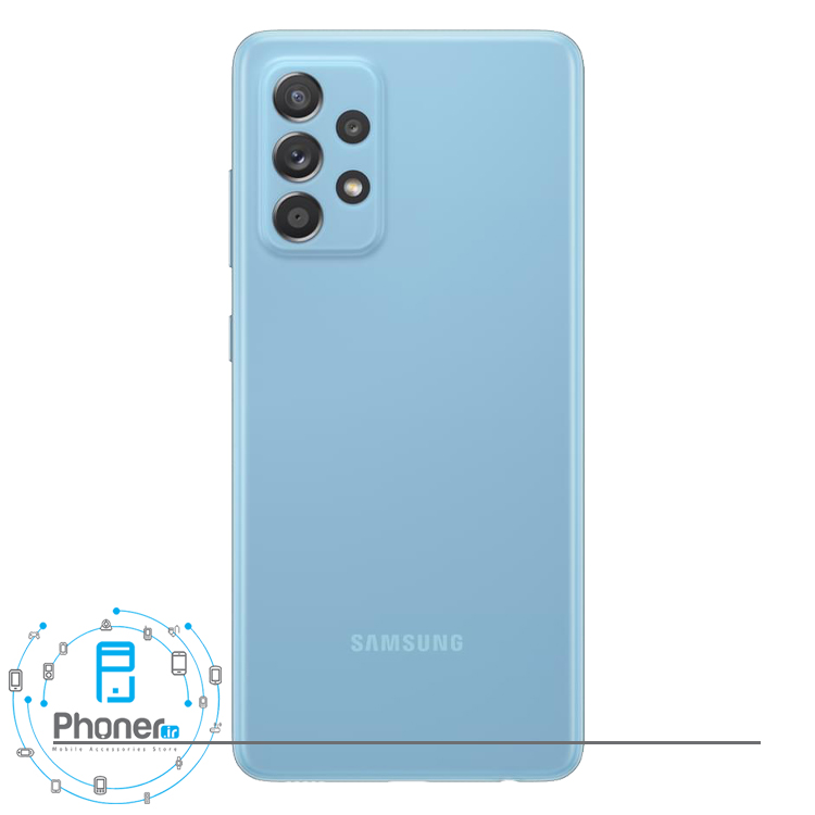 قاب پشتی گوشی موبایل Samsung SM-A525F/DS Galaxy A52 در رنگ آبی