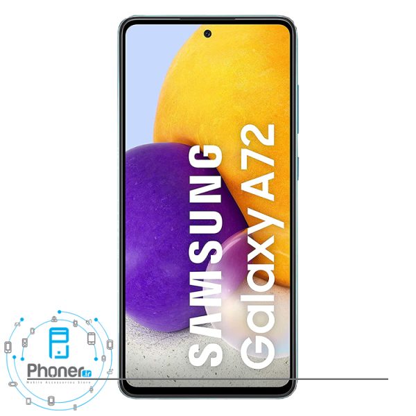 صفحه نمایش گوشی موبایل Samsung SM-A725F/DS Galaxy A72 در رنگ آبی