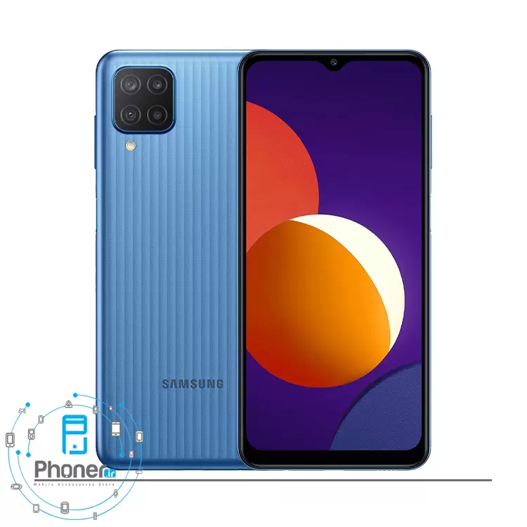 رنگ آبی گوشی موبایل Samsung SM-M127F Galaxy M12