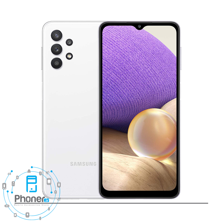 رنگ سفید گوشی موبایل Samsung SM-A326B Galaxy A32 5G