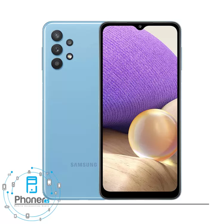 رنگ آبی گوشی موبایل Samsung SM-A326B Galaxy A32 5G