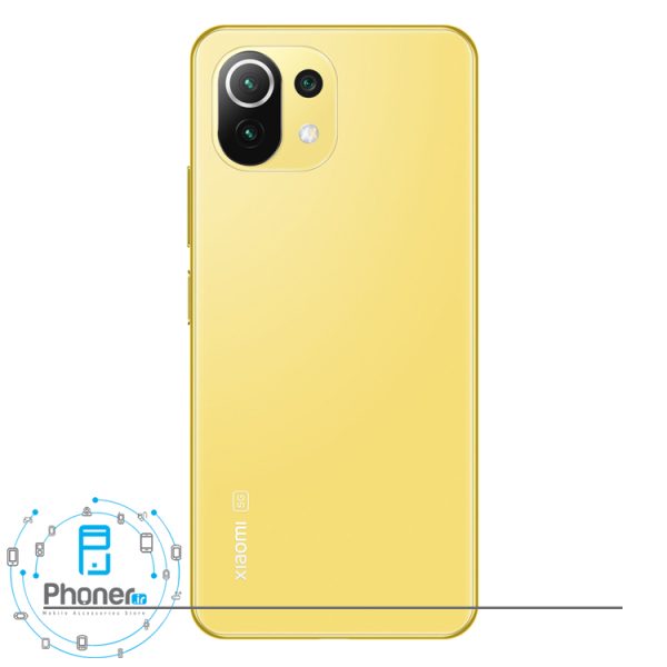 قاب پشتی گوشی موبایل Xiaomi Mi 11 Lite 5G در رنگ زرد