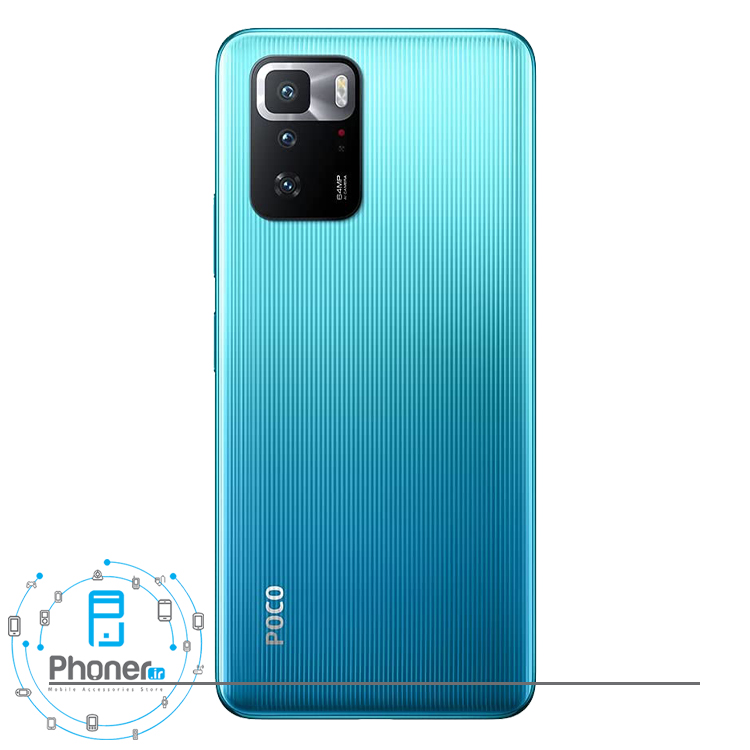 قاب پشتی گوشی موبایل Xiaomi Poco X3 GT 5G در رنگ آبی