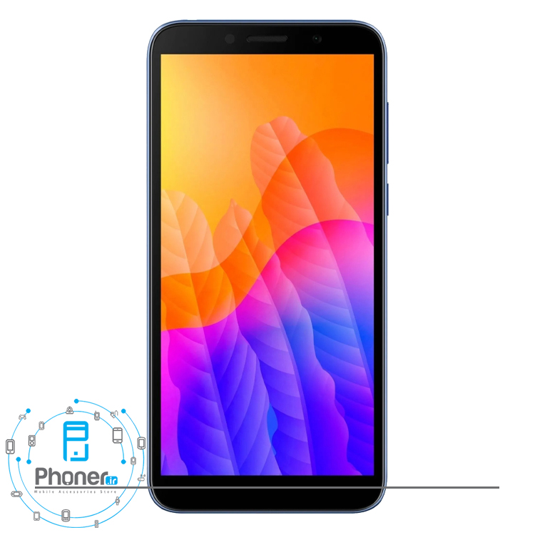 صفحه نمایش گوشی موبایل Huawei DRA-LX9 Y5p در رنگ آبی
