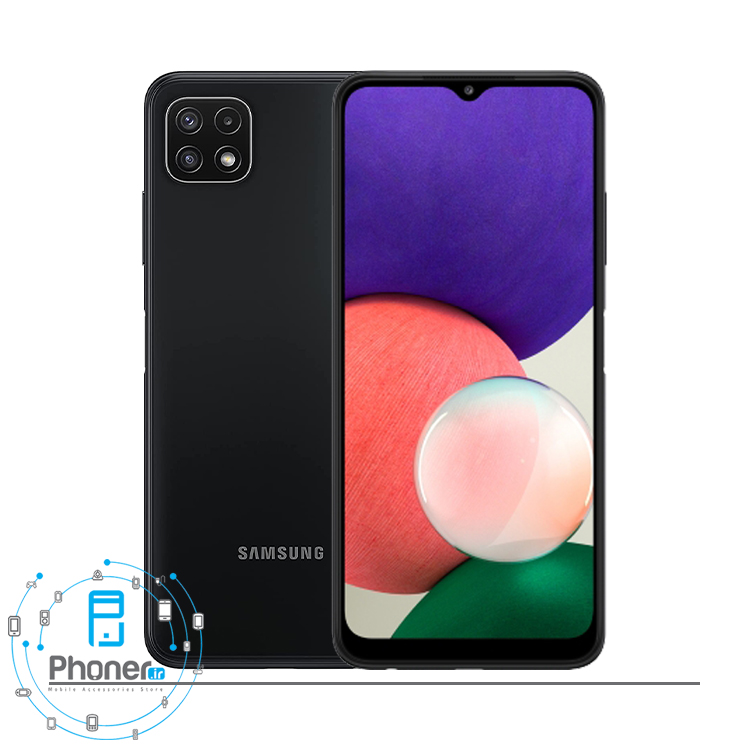 رنگ مشکی گوشی موبایل Samsung SM-A226B/DS Galaxy A22 5G