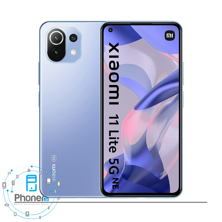 رنگ آبی گوشی موبایل Xiaomi 11 Lite NE 5G