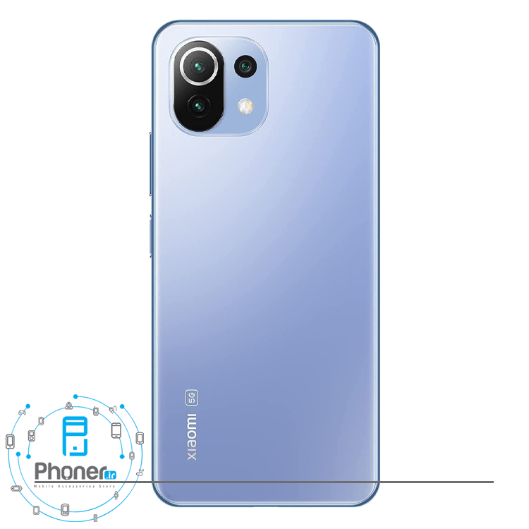 قاب پشتی گوشی موبایل Xiaomi 11 Lite NE 5G در رنگ آبی