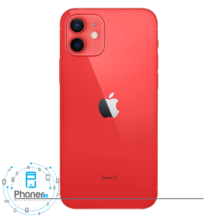 قاب پشتی گوشی موبایل iPhone 12 mini A2176 در رنگ قرمز