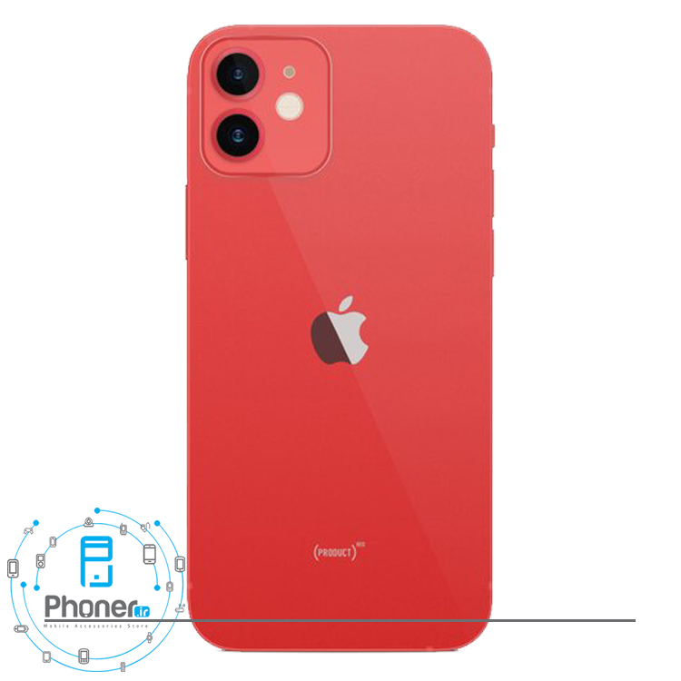 قاب پشتی گوشی موبایل iPhone 12 mini A2176 در رنگ قرمز