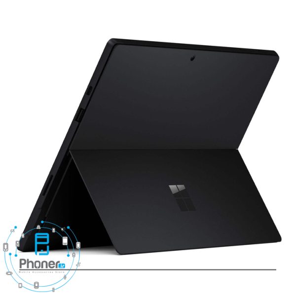 نمای پشتی تبلت Microsoft Surface Pro 7 Plus در رنگ مشکی