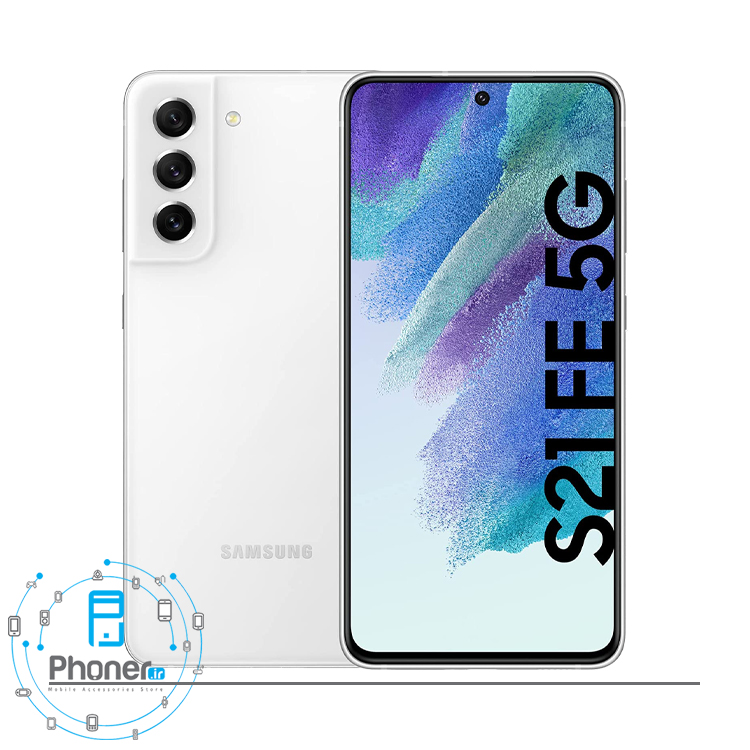 رنگ سفید گوشی موبایل Samsung SM-G990E/DS Galaxy S21 FE 5G
