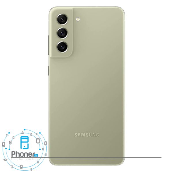 قاب پشتی گوشی موبایل Samsung SM-G990E/DS Galaxy S21 FE 5G در رنگ زیتونی