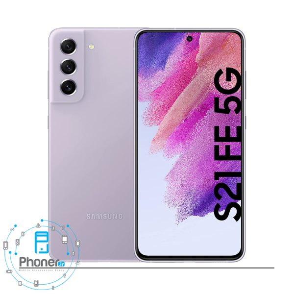 رنگ صورتی گوشی موبایل Samsung SM-G990E/DS Galaxy S21 FE 5G