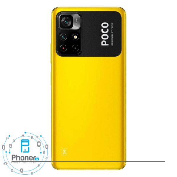 قاب پشتی گوشی موبایل Xiaomi Poco M4 Pro 5G در رنگ زرد