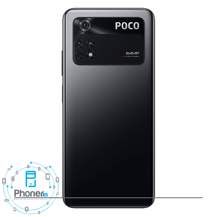 قاب پشتی گوشی موبایل Xiaomi Poco M4 Pro در رنگ مشکی