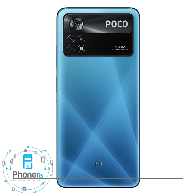 قاب پشتی گوشی موبایل Xiaomi Poco X4 Pro 5G در رنگ آبی