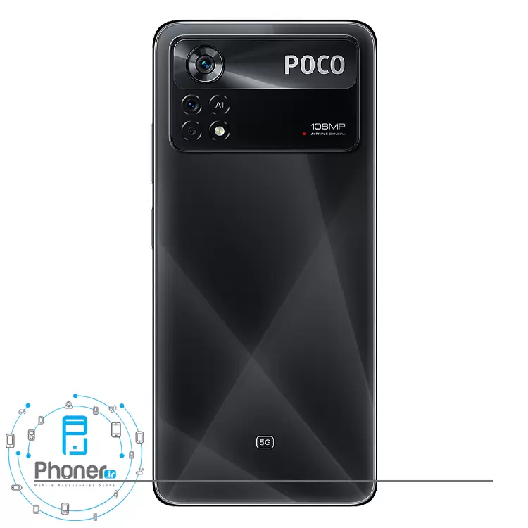 قاب پشتی گوشی موبایل Xiaomi Poco X4 Pro 5G در رنگ مشکی