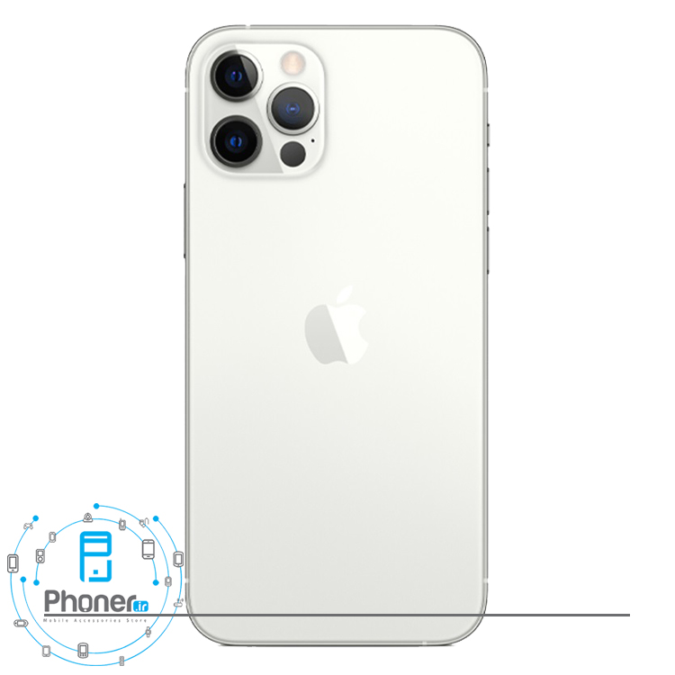 قاب پشتی گوشی موبایل iPhone 12 Pro Max در رنگ نقره‌ای