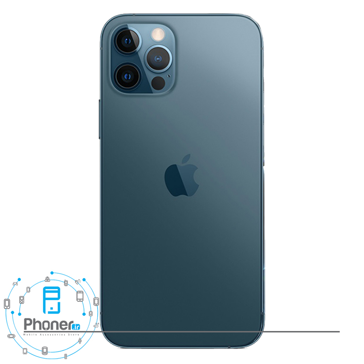 قاب پشتی گوشی موبایل iPhone 12 Pro Max در رنگ آبی تیره